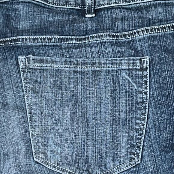 Plus Size Lane Bryant Mid Wash Hi Rise Jeans Size 28R 46x29 #162 - Picture 7 of 8